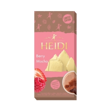 HEIDI chocolate MOCHA - BERRY - WHITE Chocolate
