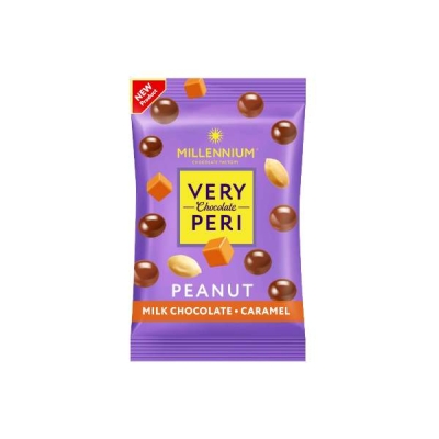 MILLENNIUM шоколадово драже БУМ - млечен шоколад - ФЪСТЪК - ЦВЕТНИ    