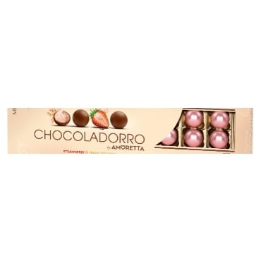 Chocolate candies CHOCOLADDORO STRAWBERRY & SPARKLING WINE