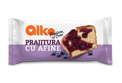 Homemade-Style ALKA Vanilla Cake with BLUEBERRY