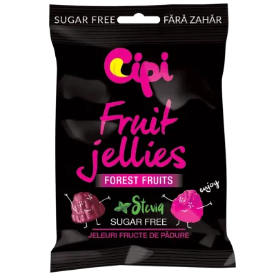 Cheepi Sugar-Free Jelly Candies - Stevia - WILD BERRY