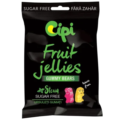 Cheepi Sugar-Free Jelly Candies - Stevia - GUMMY BEARS
