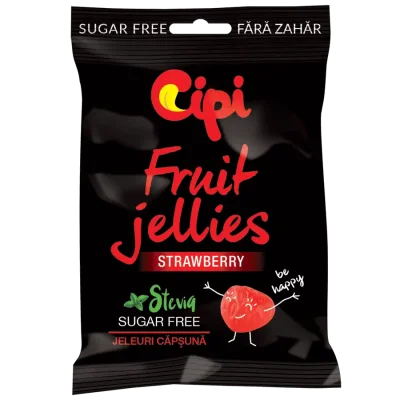 Cheepi Sugar-Free Jelly Candies - Stevia - STRAWBERRY