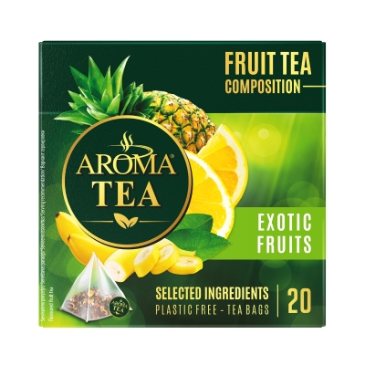 Чай АРОМА ГОЛД ЕКЗОТИЧЕН ПЛОД- Пирамида ( Кутия - 20 бр. )