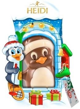 Chocolate figure HEIDI THE FLOPPY PENGUIN - Milk Chocolate 