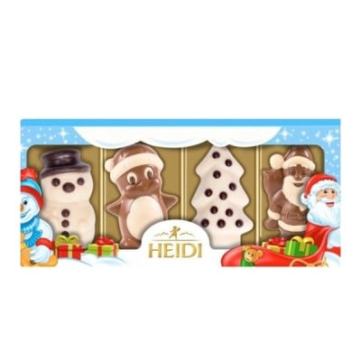HEIDI Christmas assorted 4x20 g - HANDMADE