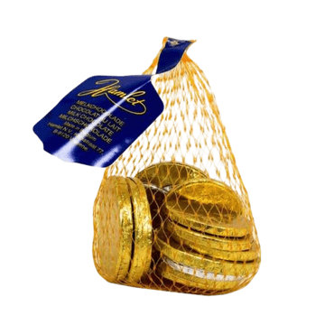 Chocolate euro coins