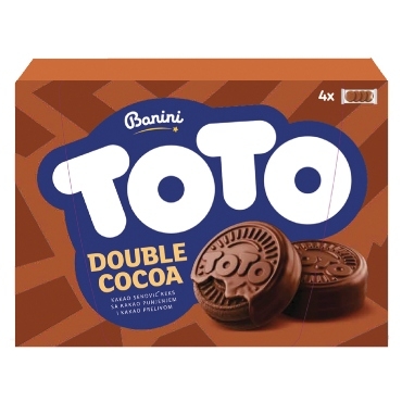 Бисквити ДЖАФА ТOTO - КАКАО
