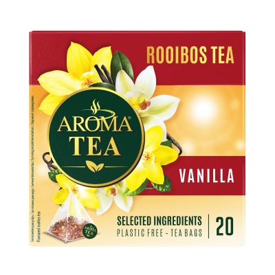 Чай АРОМА ГОЛД РОЙБОС & ВАНИЛИЯ- Пирамида ( Кутия - 20 бр. )
