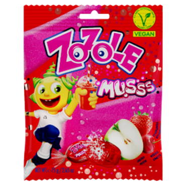 ZOZOLE hard candies - Sparkling - Apple and Cherry and Strawberry (14 pcs.)