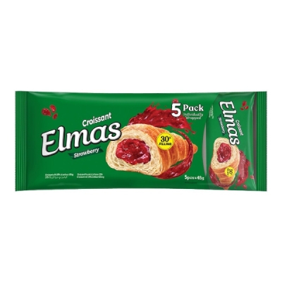 ELMAS кроасан МУЛТИПАК - ЯГОДА 5бр.