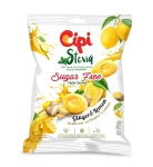 Cheepi STEVIA Sugar-Free Candy - GINGER & LEMON (15 pcs.)
