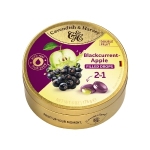 CAVENDISH & HARVEY Double Fruit Drops – Blackcurrant with Apple Filling, 175g