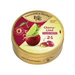 CAVENDISH & HARVEY Double Fruit Drops – Cherry with Lime Filling, 175g
