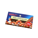 MILLENNIUM - MILK Chocolate with WHOLE HAZELNUTS