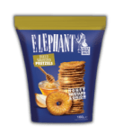 ELEPHANT FLAT PRETZELS WITH HONEY MUSTARD ONION FLAVOUR 160 g