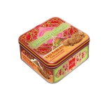 LA MERE POULARD Маслени Тънки бисквити ШОКОЛАДОВИ Парченца - Мет.Кутутия